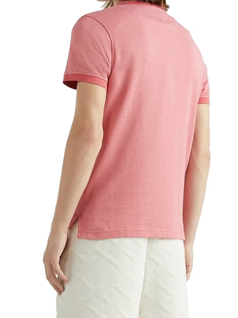 TH polo en coton &agrave; manches courtes rose - chemise polo