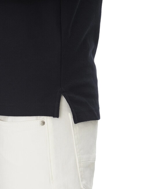 TH Polo &agrave; manches courtes avec broderie monogramme ciel du d&eacute;sert - chemise polo