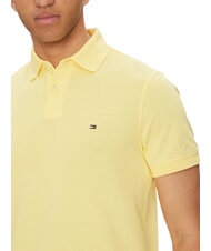 TOMMY HILFIGER TH polo &agrave; manches courtes coupe classique citronnelle - chemise polo - 3