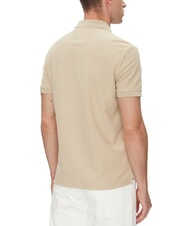TOMMY HILFIGER TH Polo &agrave; manches courtes avec broderie monogramme santal - chemise polo - 2