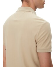 TOMMY HILFIGER TH Polo &agrave; manches courtes avec broderie monogramme santal - chemise polo - 4