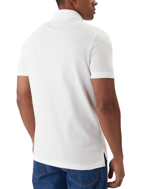 TH polo &agrave; manches courtes coupe classique blanc - chemise polo
