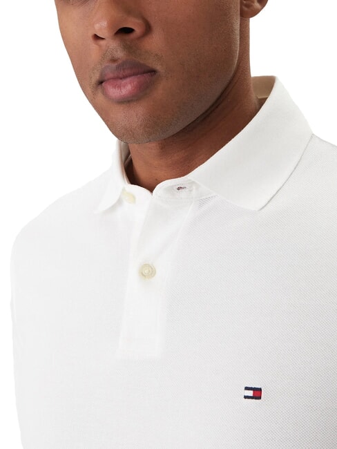 TH polo &agrave; manches courtes coupe classique blanc - chemise polo
