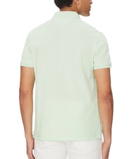 TOMMY HILFIGER TH polo &agrave; manches courtes coupe classique vert opale - chemise polo - 2