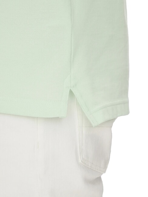 TH polo &agrave; manches courtes coupe classique vert opale - chemise polo