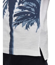 TOMMY HILFIGER TH Polo &agrave; manches courtes imprim&eacute; blanc - chemise polo - 4