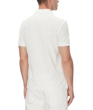 TOMMY HILFIGER TH Polo &agrave; manches courtes avec broderie monogramme blanc - chemise polo - 2