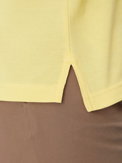 TH polo &agrave; manches courtes coupe classique citronnelle - chemise polo