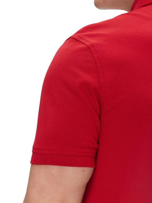 TH polo &agrave; manches courtes coupe classique rouge moyen - chemise polo