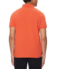 TOMMY HILFIGER TH polo &agrave; manches courtes coupe classique orange &eacute;clatant - chemise polo - 2