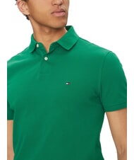 TOMMY HILFIGER TH polo &agrave; manches courtes coupe classique nouveau vert - chemise polo - 3