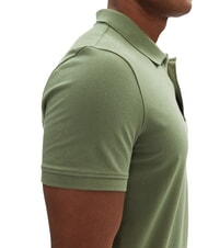 TOMMY HILFIGER TH JEANS Polo &agrave; manches courtes avec drapeau Aruba Vert - chemise polo - 4