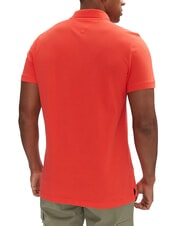 TOMMY HILFIGER TH JEANS Polo &agrave; manches courtes avec drapeau - chemise polo