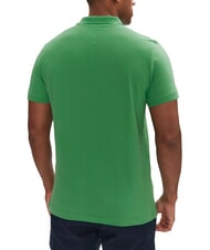 TOMMY HILFIGER TH JEANS Polo &agrave; manches courtes avec drapeau vert c&ocirc;tier - chemise polo - 2