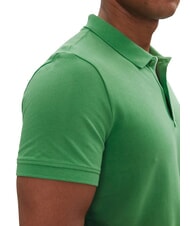 TOMMY HILFIGER TH JEANS Polo &agrave; manches courtes avec drapeau vert c&ocirc;tier - chemise polo - 4