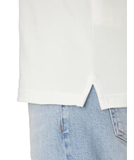 TOMMY HILFIGER TH JEANS Polo &agrave; manches courtes avec logo &eacute;cru - chemise polo - 4