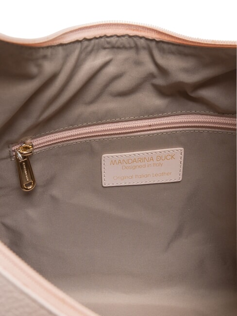 MELLOW LEATHER Sac bandouli&egrave;re en cuir rose bonbon - Sacs pour Femme