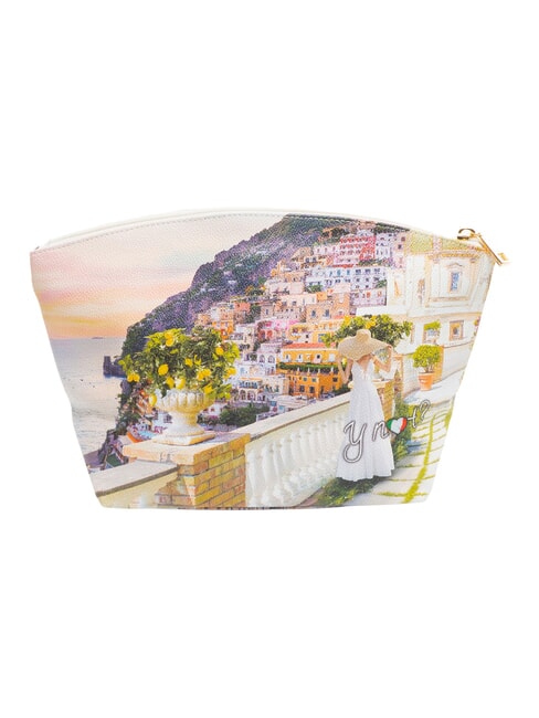 YESBAG Grande trousse de beaut&eacute; &eacute;vas&eacute;e c&ocirc;te romantique - Trousses