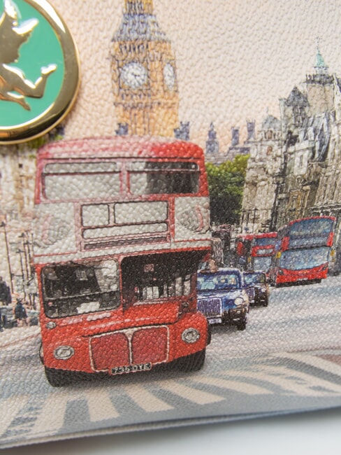 YESBAG Sac &agrave; main avec bandouli&egrave;re Arc-en-ciel de Londres - Sacs pour Femme