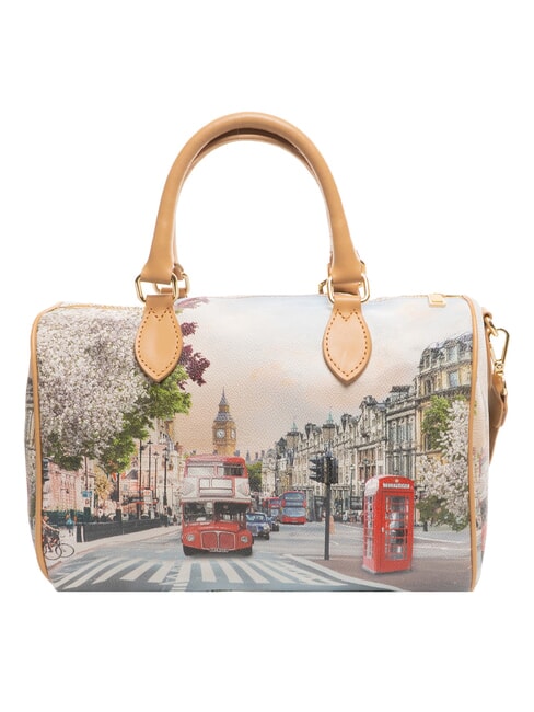 YESBAG Sac &agrave; main avec bandouli&egrave;re Arc-en-ciel de Londres - Sacs pour Femme