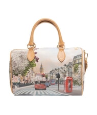 YNOT YESBAG Sac &agrave; main avec bandouli&egrave;re Arc-en-ciel de Londres - Sacs pour Femme - 4