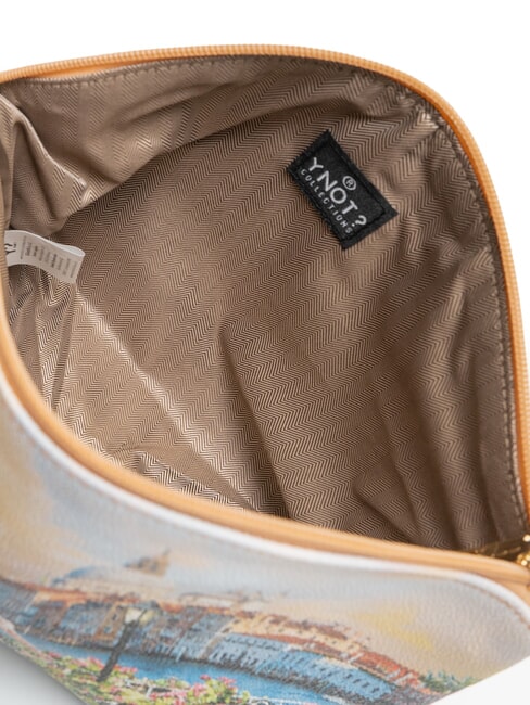 YESBAG Grande trousse de beaut&eacute; &eacute;vas&eacute;e canal fleuri - Trousses