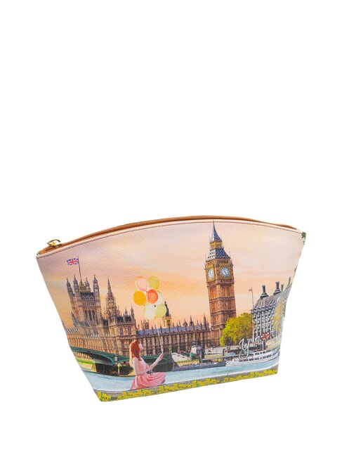 YESBAG Grande trousse de beaut&eacute; &eacute;vas&eacute;e fleur jaune - Trousses