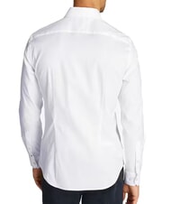 TOMMY HILFIGER TH chemise en coton stretch blanc optique - Chemises pour hommes - 2