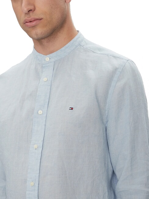 TH chemise &agrave; col cor&eacute;en coupe classique bleu venteux - Chemises pour hommes