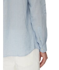 TOMMY HILFIGER TH chemise &agrave; col cor&eacute;en coupe classique bleu venteux - Chemises pour hommes - 4