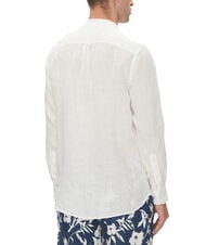 TOMMY HILFIGER TH chemise &agrave; col cor&eacute;en coupe classique blanc optique - Chemises pour hommes - 2