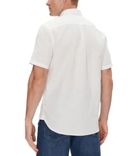 TOMMY HILFIGER TH Chemise &agrave; manches courtes boutonn&eacute;e blanc optique - Chemises pour hommes - 2