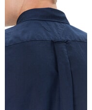 TOMMY HILFIGER TH Chemise &agrave; manches courtes boutonn&eacute;e marine carbone - Chemises pour hommes - 4
