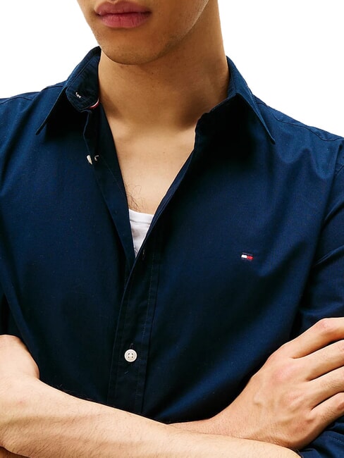 TH Chemise en coton &agrave; manches longues ciel du d&eacute;sert - Chemises pour hommes