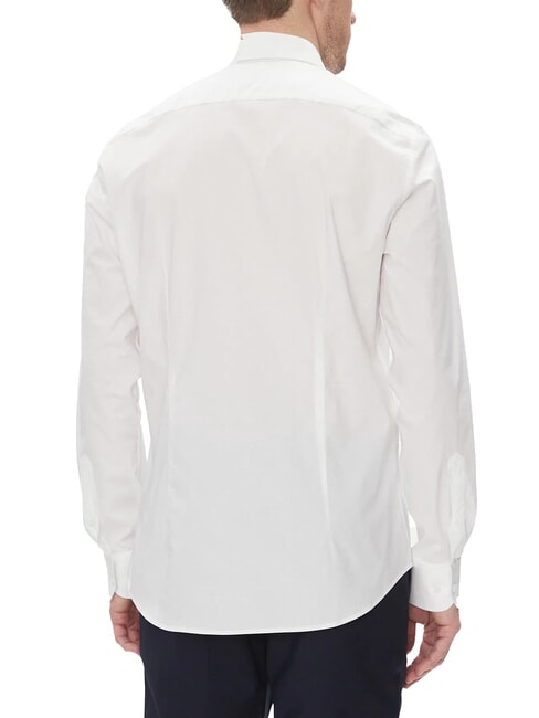 TH Chemise en coton stretch &agrave; manches longues blanc optique - Chemises pour hommes