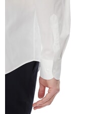 TOMMY HILFIGER TH Chemise en coton stretch &agrave; manches longues blanc optique - Chemises pour hommes - 4