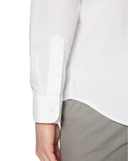TOMMY HILFIGER TH Chemise en coton &agrave; manches longues blanc optique - Chemises pour hommes - 4