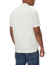 TOMMY HILFIGER TH JEANS Chemise &agrave; manches courtes en lin et coton &eacute;cru - Chemises pour hommes - 2