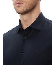 TOMMY HILFIGER TH Chemise en coton stretch &agrave; manches longues ciel du d&eacute;sert - Chemises pour hommes - 3