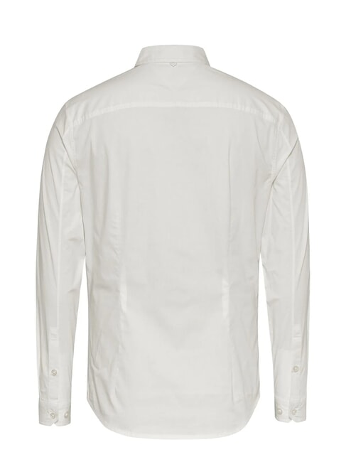 TH JEANS chemise &agrave; manches longues coupe ajust&eacute;e &eacute;cru - Chemises pour hommes