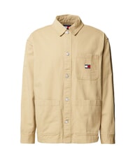 TOMMY HILFIGER TH JEANS Chemise de sport &agrave; poches relique tan - Chemises pour hommes - 4
