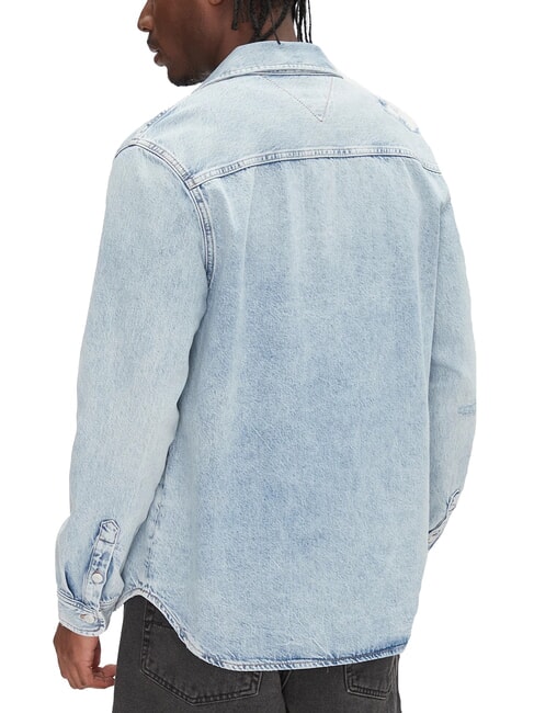 TH JEANS Chemise en jean &agrave; manches longues denim l&eacute;ger - Chemises pour hommes
