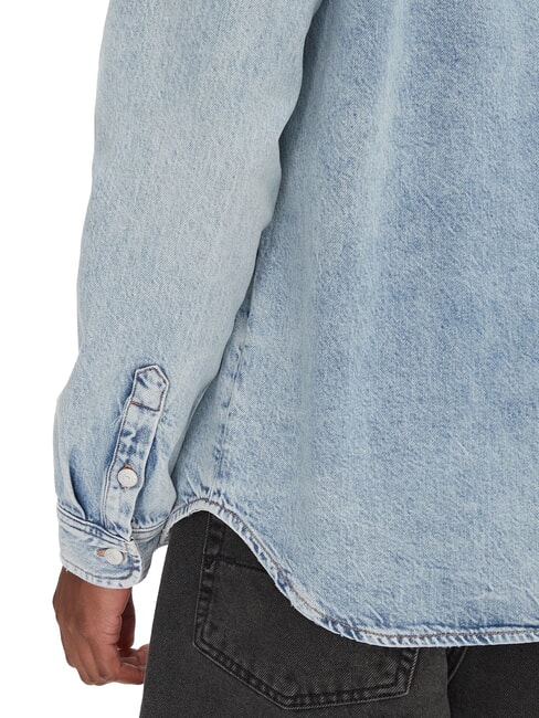 TH JEANS Chemise en jean &agrave; manches longues denim l&eacute;ger - Chemises pour hommes