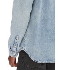 TOMMY HILFIGER TH JEANS Chemise en jean &agrave; manches longues denim l&eacute;ger - Chemises pour hommes - 4