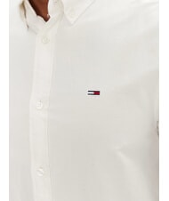 TOMMY HILFIGER TH JEANS Chemise en coton &agrave; manches longues &eacute;cru - Chemises pour hommes - 3