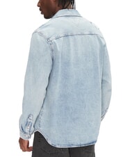 TOMMY HILFIGER TH JEANS Chemise en jean &agrave; manches longues - Chemises pour hommes