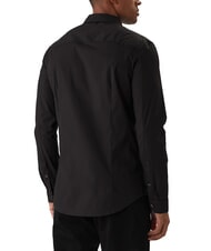 TOMMY HILFIGER TH JEANS chemise &agrave; manches longues coupe ajust&eacute;e Tommy Black - Chemises pour hommes - 2