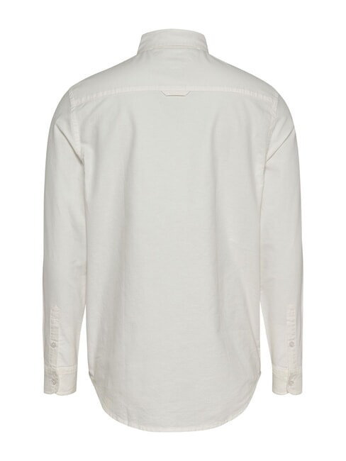 TH JEANS chemise Oxford coupe classique &eacute;cru - Chemises pour hommes