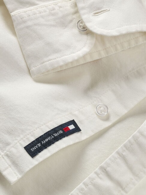 TH JEANS chemise Oxford coupe classique &eacute;cru - Chemises pour hommes
