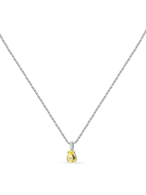TESORI Collier pendentif jaune - Colliers